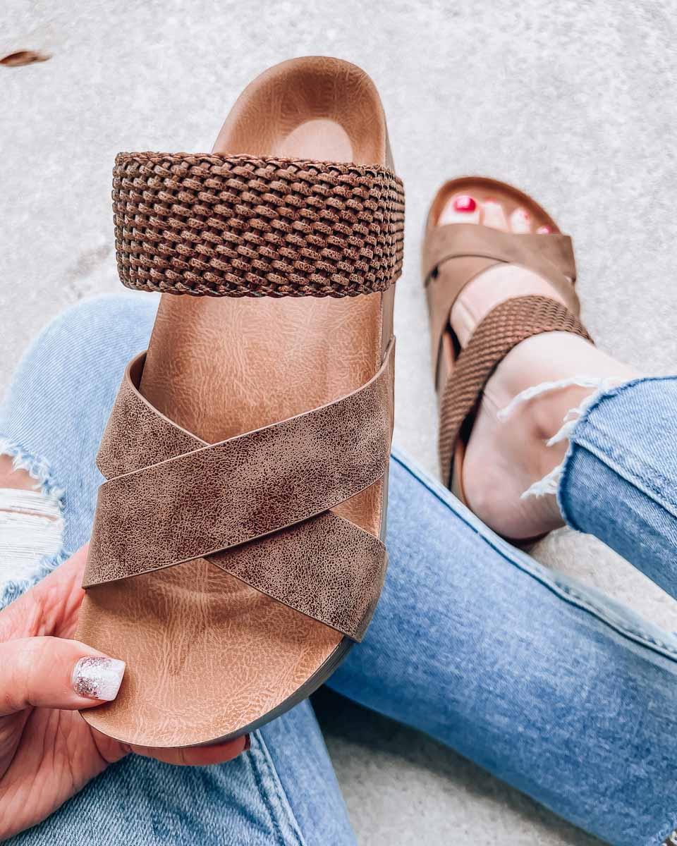 Melarey Stacked Sole Miri Sandals