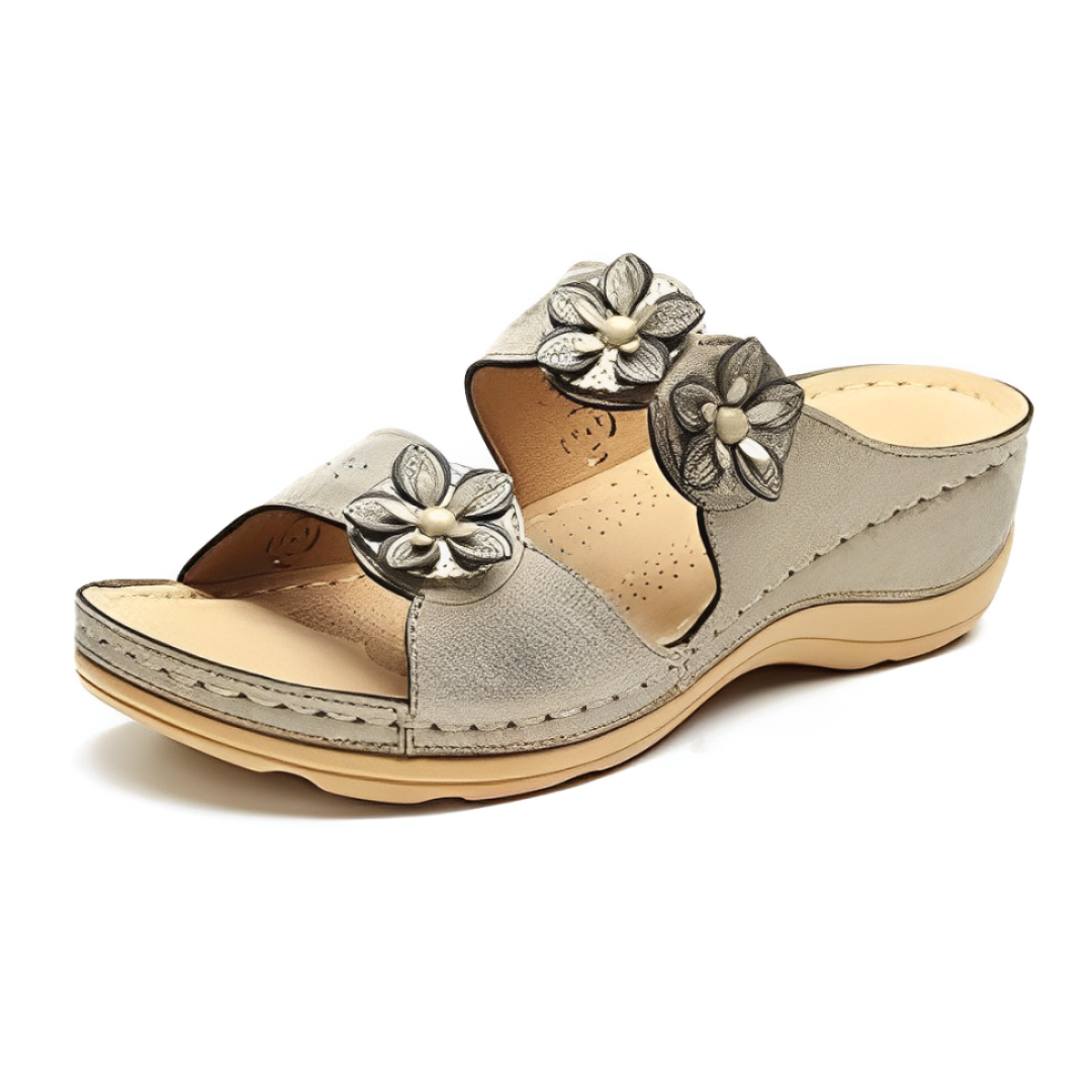 CMF Orthopedic Women Sandals Anti-Slip Summer Flower Comfy Arch Summer