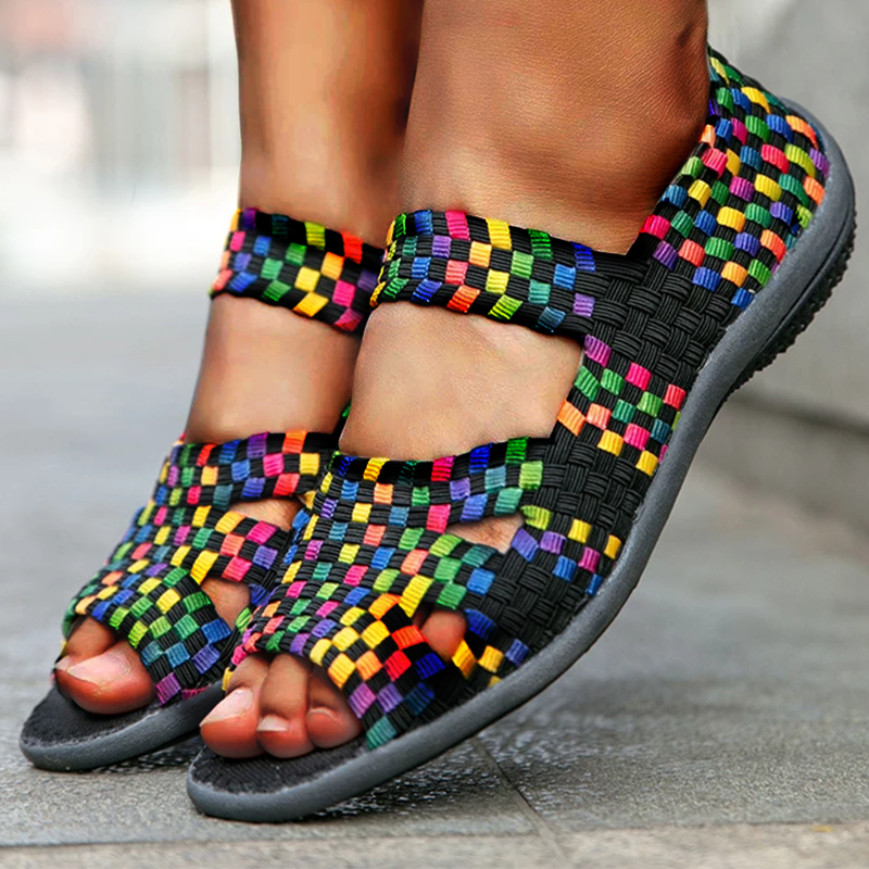 【New arrived】Elastic Belt Casual Women Shoes
