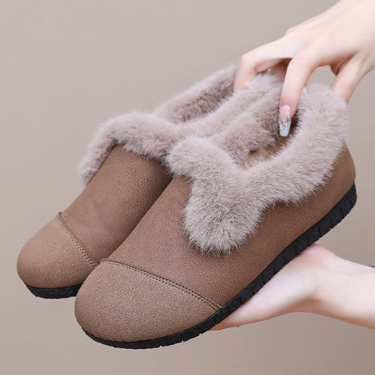Easy Wear Winter Shoes for Women – Fleece Lined, Warm & Supportive