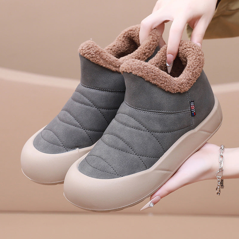 Women’s Winter Warm Snow Boots – Stylish, Waterproof & Non-Slip Design