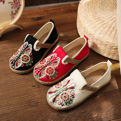 Women's Handmade Cotton Floral Shoes-✈️Buy 2 Free Shipping✈️