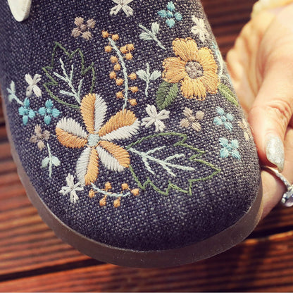 Women's Floral Mules – Lightweight, Breathable & Comfortable Slip-On Shoes