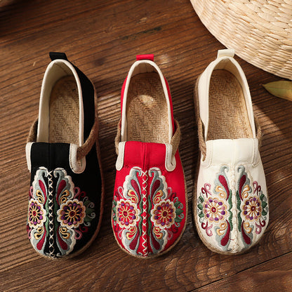 Women's Handmade Cotton Floral Shoes-✈️Buy 2 Free Shipping✈️