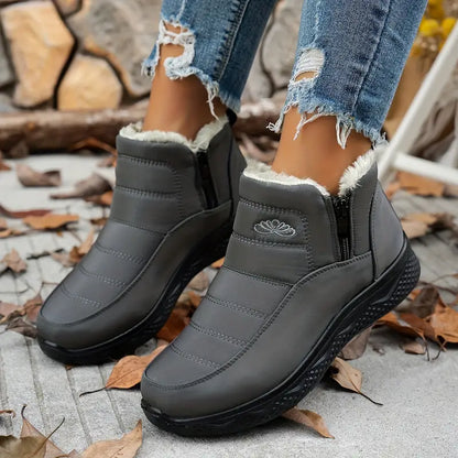 Women’s Waterproof Winter Boots – Thick Warm Lining, Anti-Skid Sole | Perfect Snow Boots for Women
