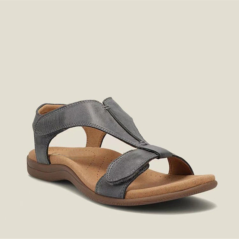 Women's Orthopedic Arch Support Sandals – Adjustable Velcro Strap Comfort Shoes