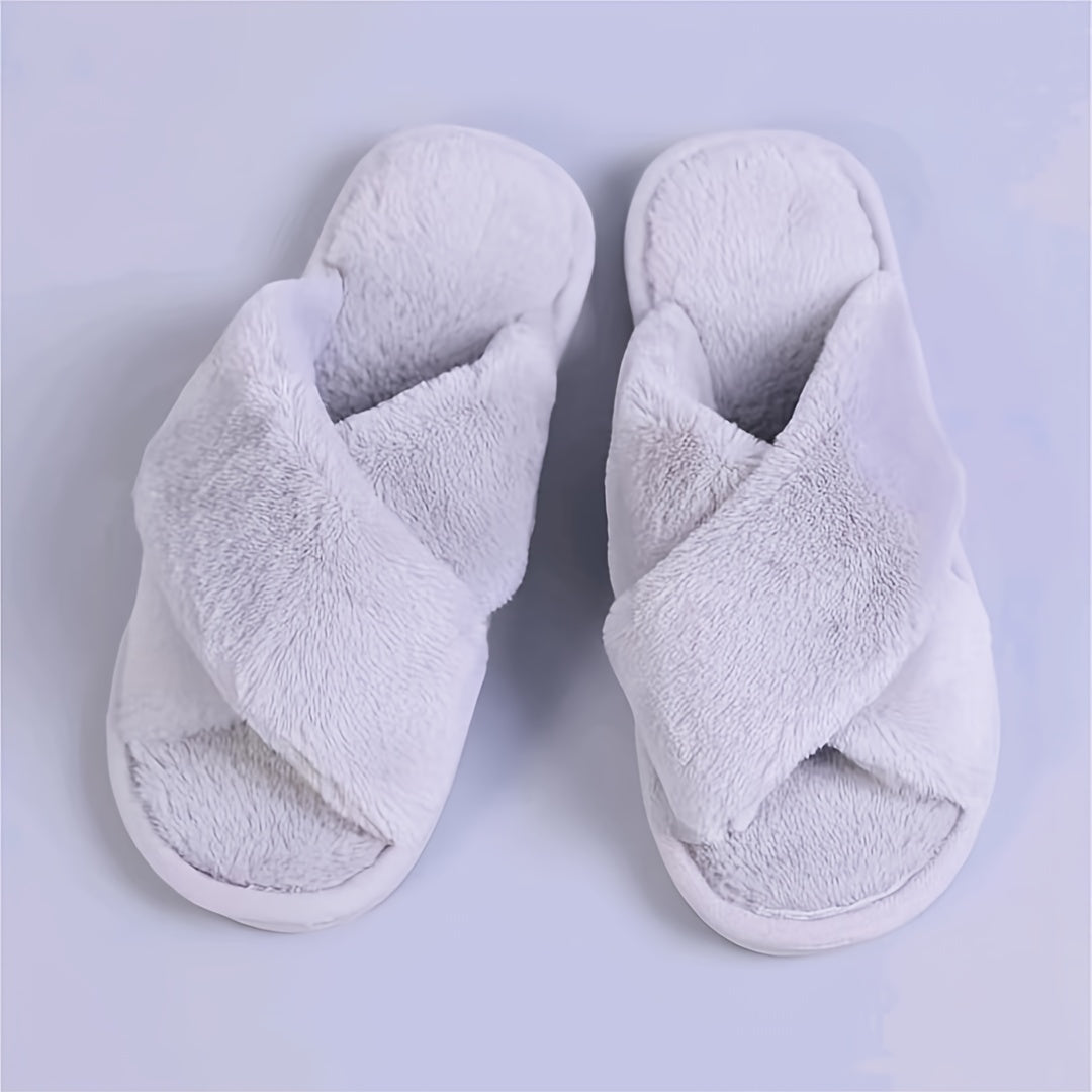 🔥Last Day 50% OFF -Women's Criss Cross House Slippers-Buy 2 Free Shipping