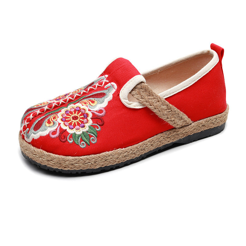 Women's Handmade Cotton Floral Shoes-✈️Buy 2 Free Shipping✈️