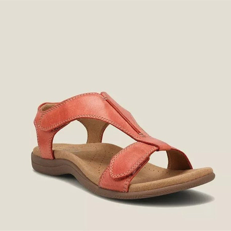 Women's Orthopedic Arch Support Sandals – Adjustable Velcro Strap Comfort Shoes