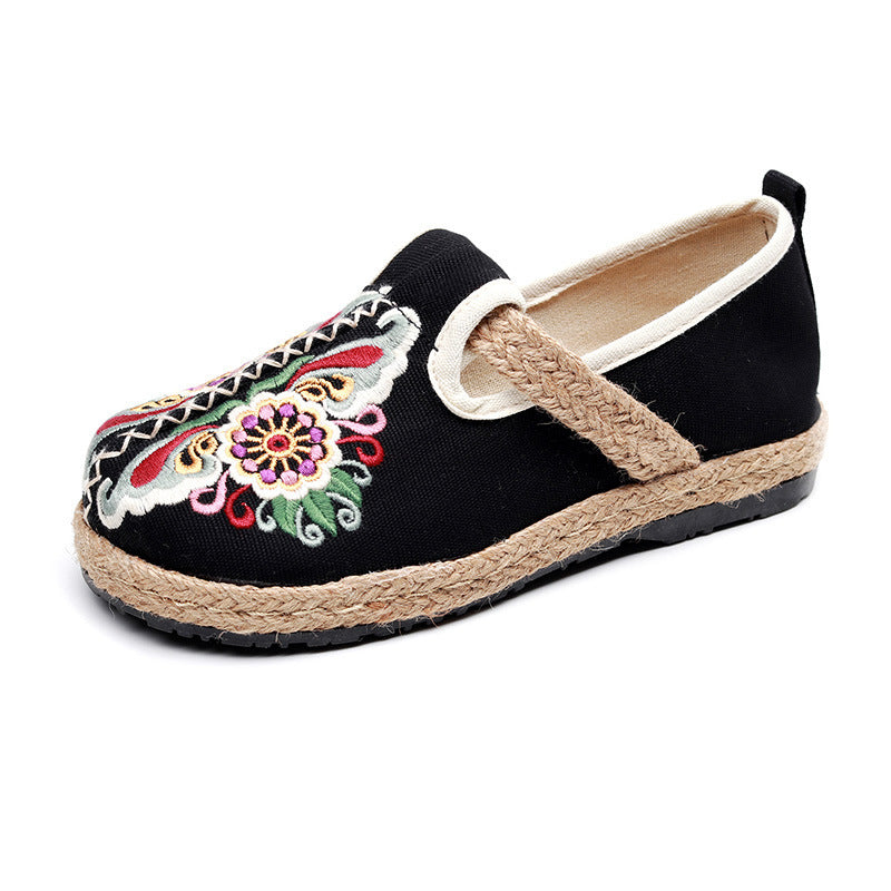 Women's Handmade Cotton Floral Shoes-✈️Buy 2 Free Shipping✈️