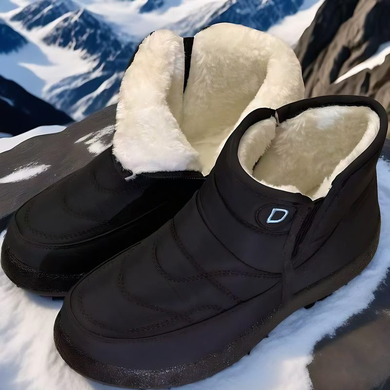Women’s Winter Snow Boots – Warm Fur Lining, Waterproof & Non-Slip Design