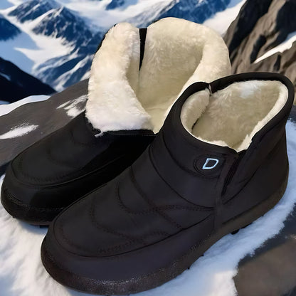 Women’s Winter Snow Boots – Warm Fur Lining, Waterproof & Non-Slip Design