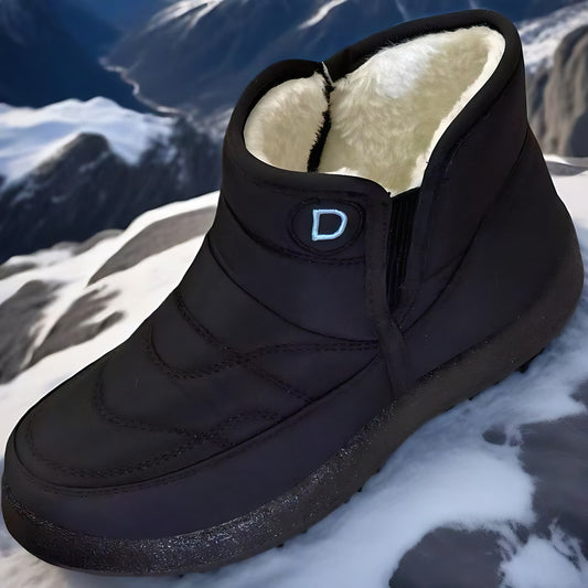 Women’s Winter Snow Boots – Warm Fur Lining, Waterproof & Non-Slip Design