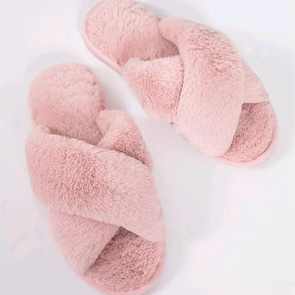 🔥Last Day 50% OFF -Women's Criss Cross House Slippers-Buy 2 Free Shipping