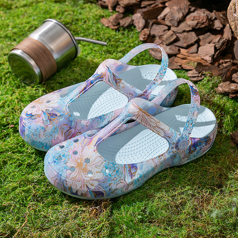 Women's Summer EVA Mary Jane Sandals – Lightweight, Breathable & Comfortable Fit