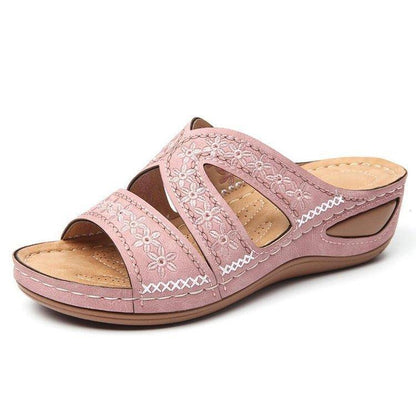 Women's Summer Wedge Sandals – Comfortable & Stretchy