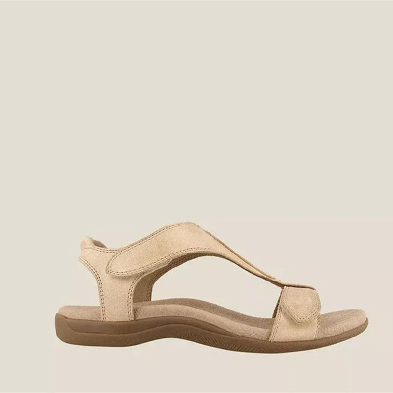 Women's Orthopedic Arch Support Sandals – Adjustable Velcro Strap Comfort Shoes