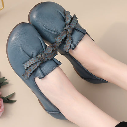 Women's Solid Color Flat Shoes