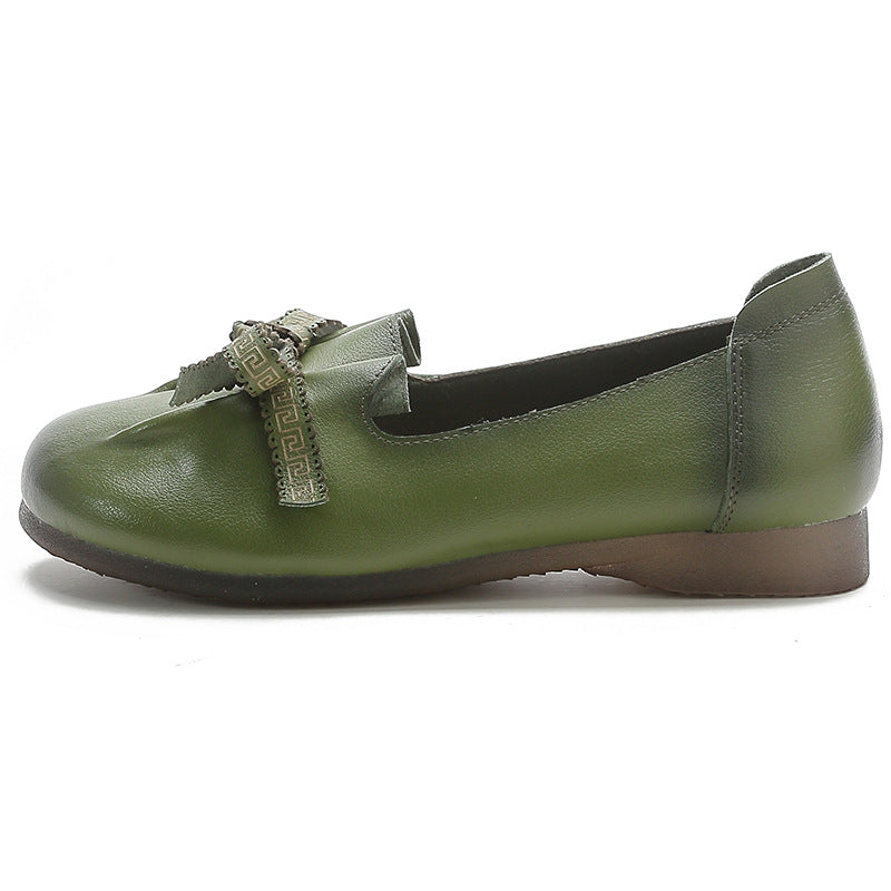 Women's Solid Color Flat Shoes