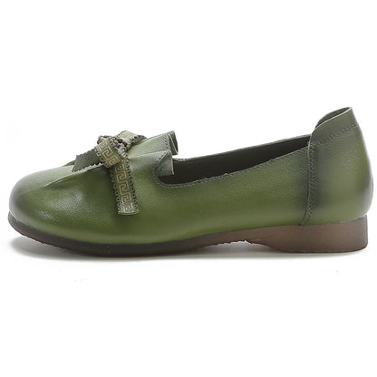 Women's Solid Color Flat Shoes