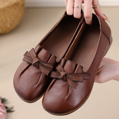 Women's Solid Color Flat Shoes