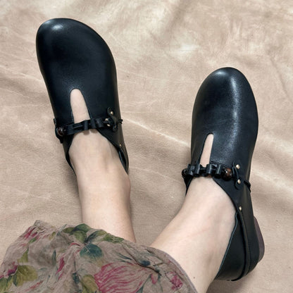 Women's Handmade Soft-soled Comfortable Retro Leather Flats