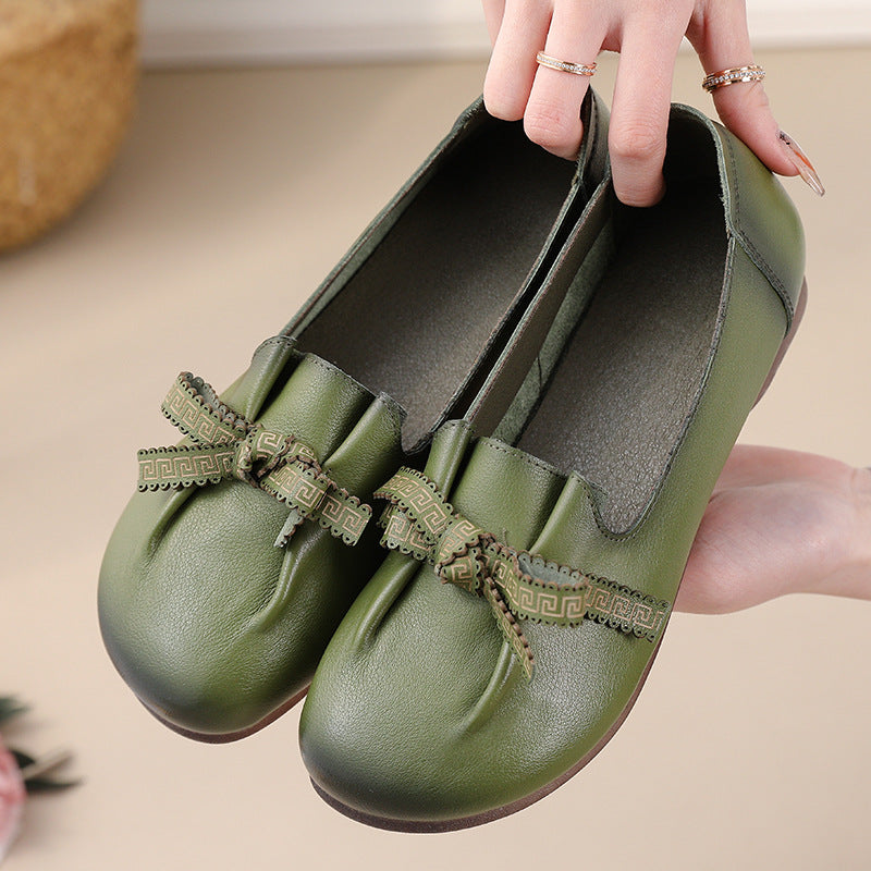 Women's Solid Color Flat Shoes