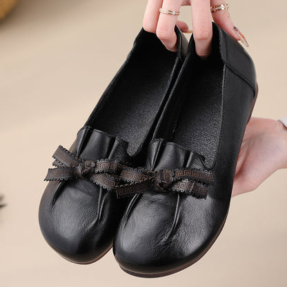 Women's Solid Color Flat Shoes