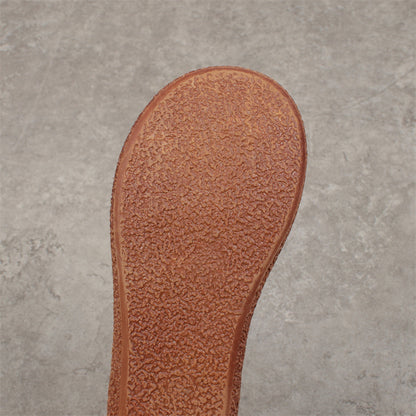 Women's Retro Hollow Round Toe High Top Sandals