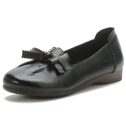 Women's Solid Color Flat Shoes