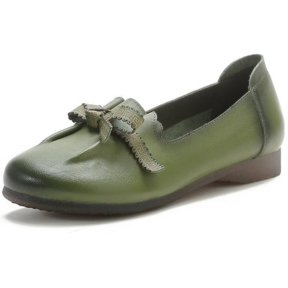 Women's Solid Color Flat Shoes