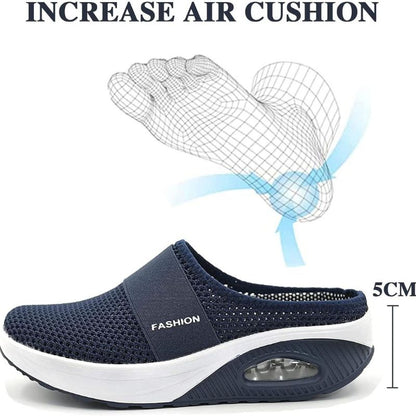 CMF Women Orthopedic Shoes Vintage Breathable Anti-slip Casual Diabetic Shoes
