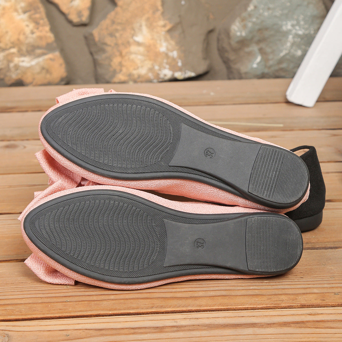 Women’s Bow Comfort Flats – Soft Elegant Slip-On Shoes