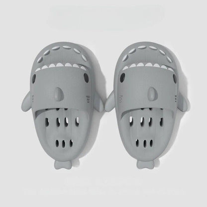 CMF Women Home Slippers Cute Shark Hollow Out Sole Waterproof Non-slip Home Slides
