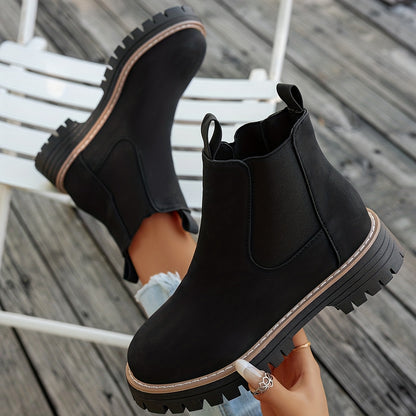 Women’s Easy Slip-On Chelsea Boots – Lightweight, Non-Slip & All-Day Comfort Ankle Booties