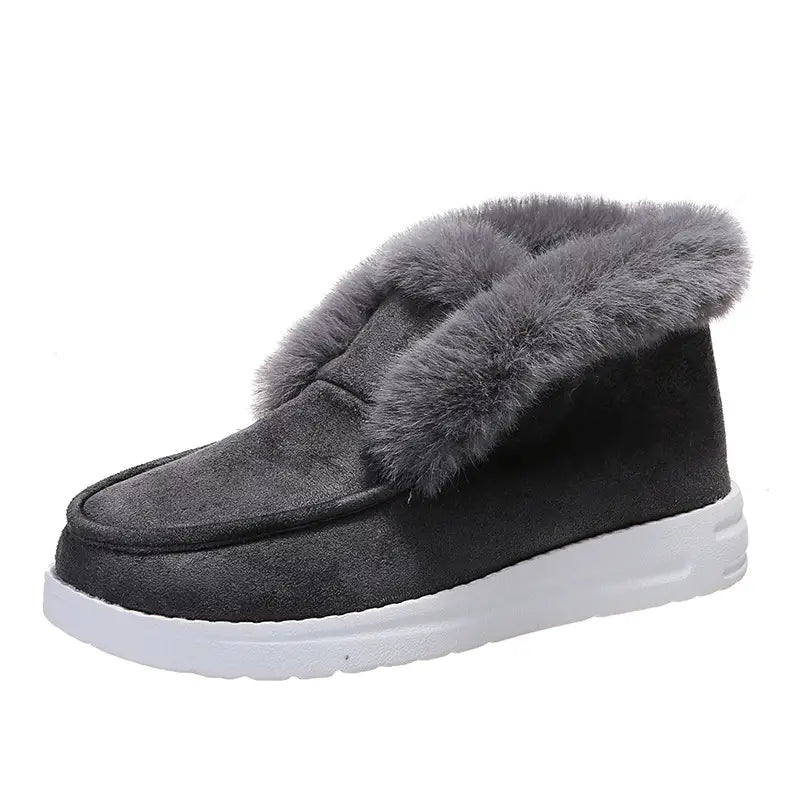 🔥Last Day 60% OFF🔥 Shoes Keep Warm This Winter: Women's Faux Fur Lined Boots