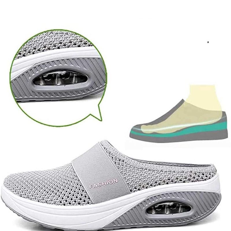 CMF Women Orthopedic Shoes Vintage Breathable Anti-slip Casual Diabetic Shoes