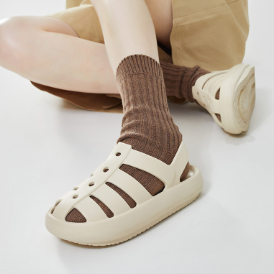 CMF Women Sandals Outdoor Breathable Support Non-slip Thick Cushion Roman
