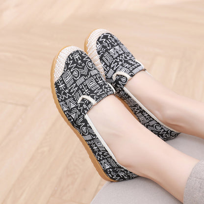 🔥Last day 60% OFF- Women's Vintage Slip On Shallow Loafers-Buy 2 Free shipping