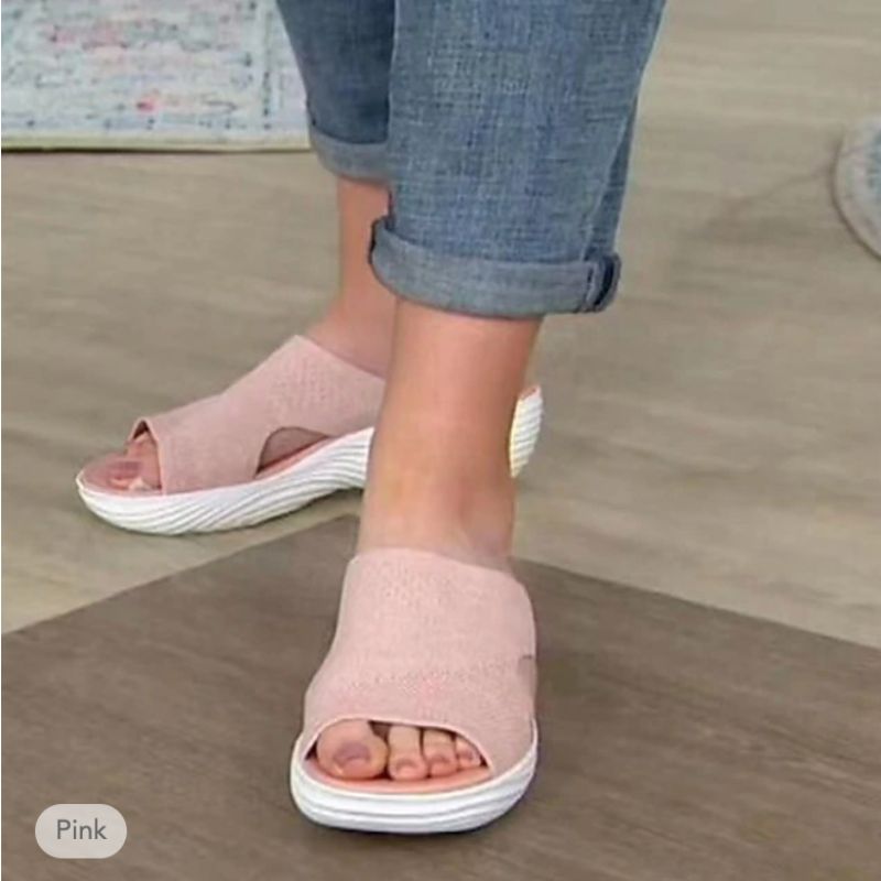 CMF Women Orthotics Sandals Open Toe Comfortable Stretchy Summer Beach Casual Sandals