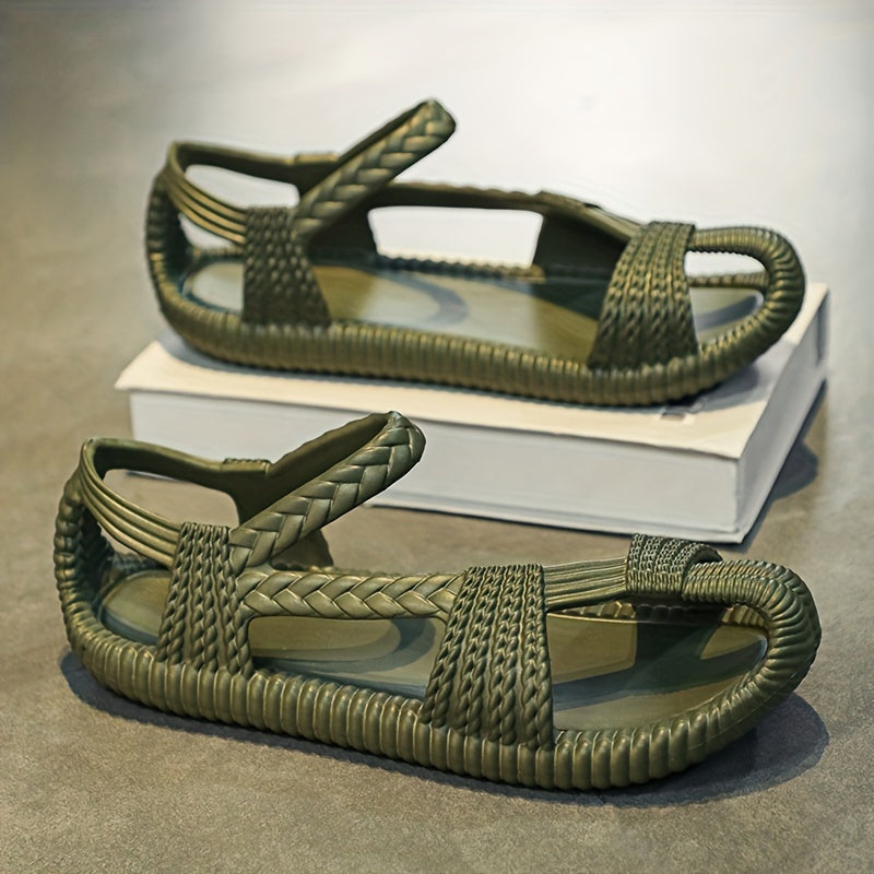 Women’s Vintage Comfort Sandals – Cushioned EVA Sole, Perfect for Summer, Travel & Everyday Wear