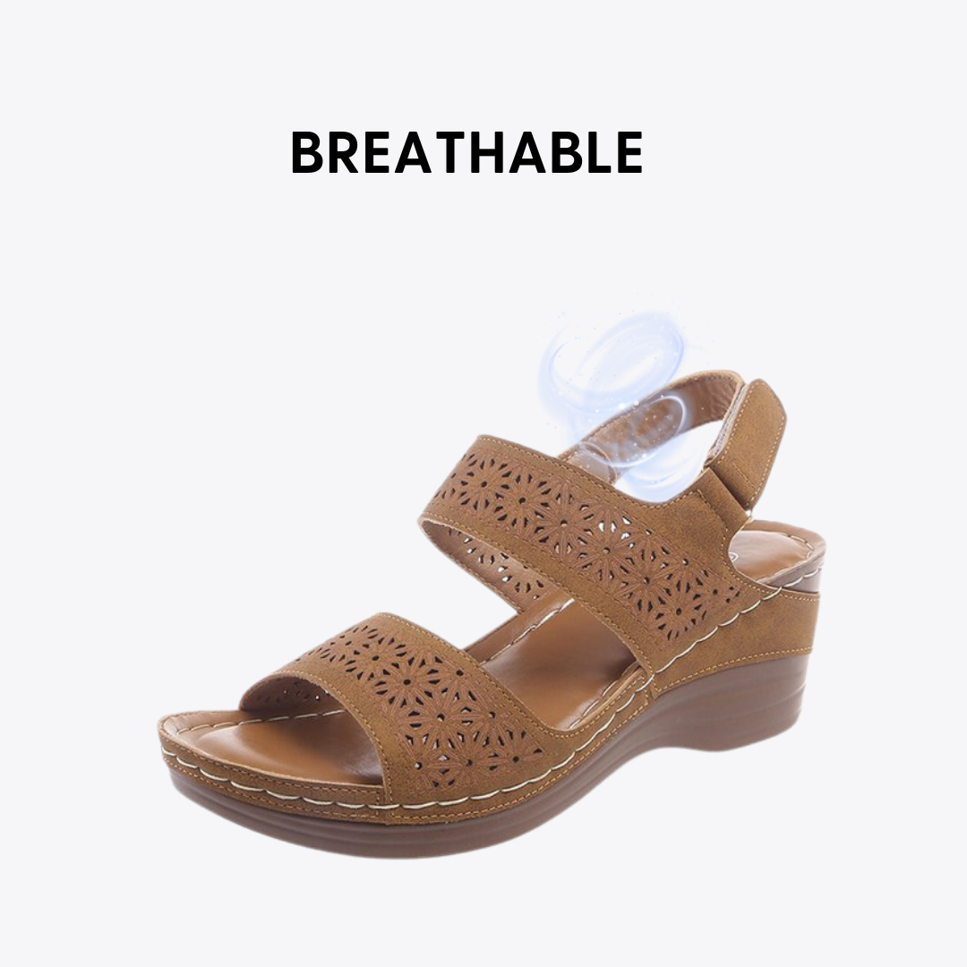 CMF Women Sandals Arch Support Soft Lining Breathable Comfortable Wedge Heel for Summer