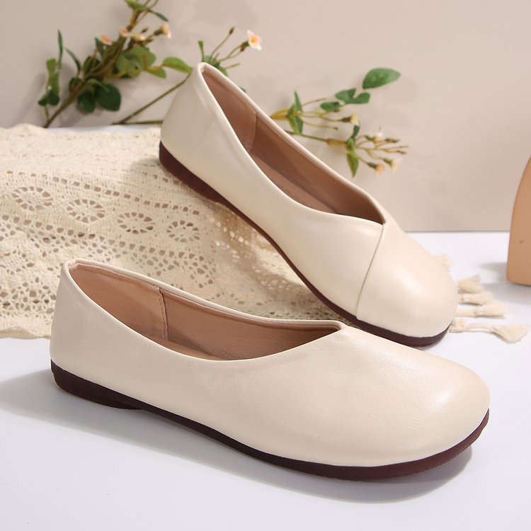 Women’s Classic Comfort Flats – Elegant Fall Shoes for Everyday Wear