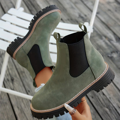 Women’s Easy Slip-On Chelsea Boots – Lightweight, Non-Slip & All-Day Comfort Ankle Booties