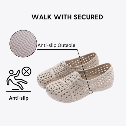 ComoFeet Women Sandals Lightweight Slip-on Soft Sole Non-Slip Casual Summer