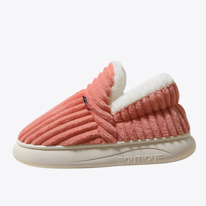 CMF Women Winter Slippers Extra Warm Comfortable Anti-skid Fuzzy Indoor Cotton Ankle