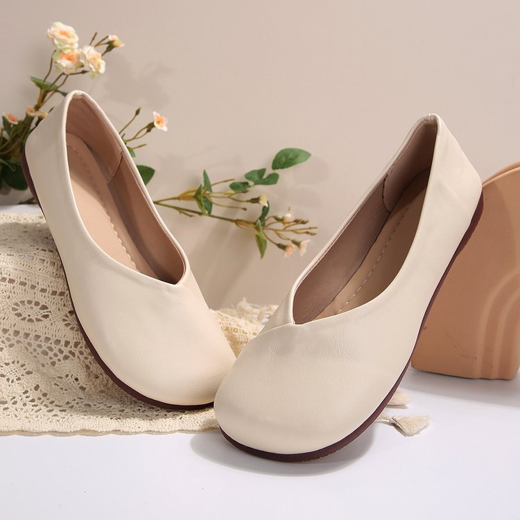 Women’s Classic Comfort Flats – Elegant Fall Shoes for Everyday Wear