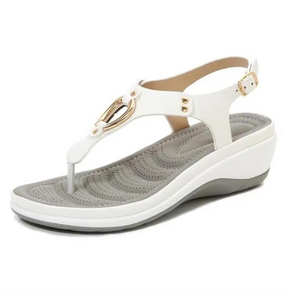 CMF Orthopedic Women Wedge Sandals Non-slip Soft Sole Comfortable Summer Beach Flip flop