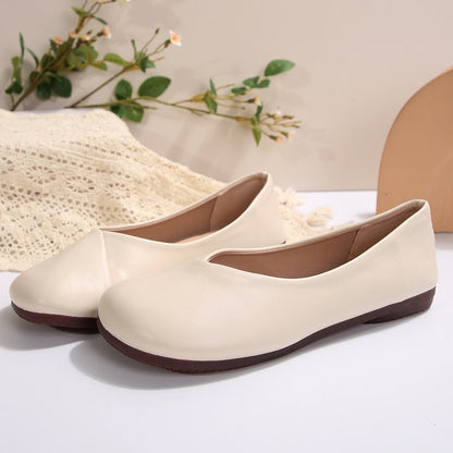 Women’s Classic Comfort Flats – Elegant Fall Shoes for Everyday Wear