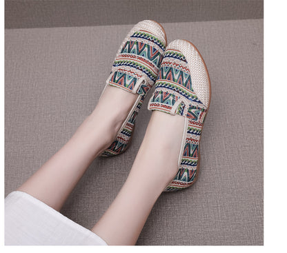 🔥Last day 60% OFF- Women's Vintage Slip On Shallow Loafers-Buy 2 Free shipping